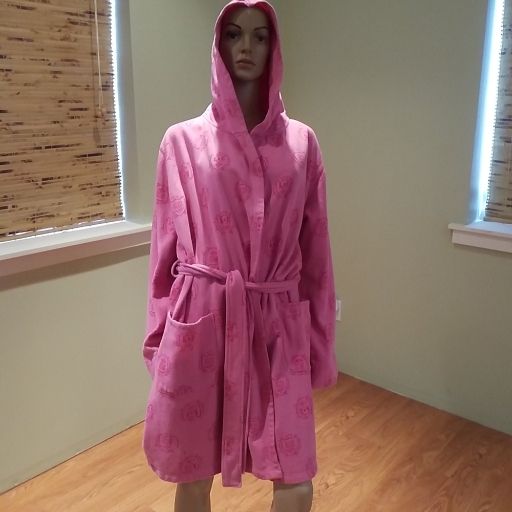 La Senza Pink Robe With L & C and 82 Size L/XL